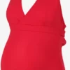 Halter Badpakken Badpak Nageur Dames Rood