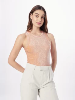 Tanktops Top Eva Dames Lichtoranje -NA-KD Winkel 4b374357a97473c6df95d1019596d905 scaled