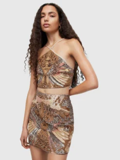 AllSaints Blouse Tops Blouse JAMILIA Dames Goud 8 AllSaints Blouse Tops Blouse JAMILIA Dames Goud -NA-KD Winkel 4cc8792edb321cc344a86874f8e6754e scaled