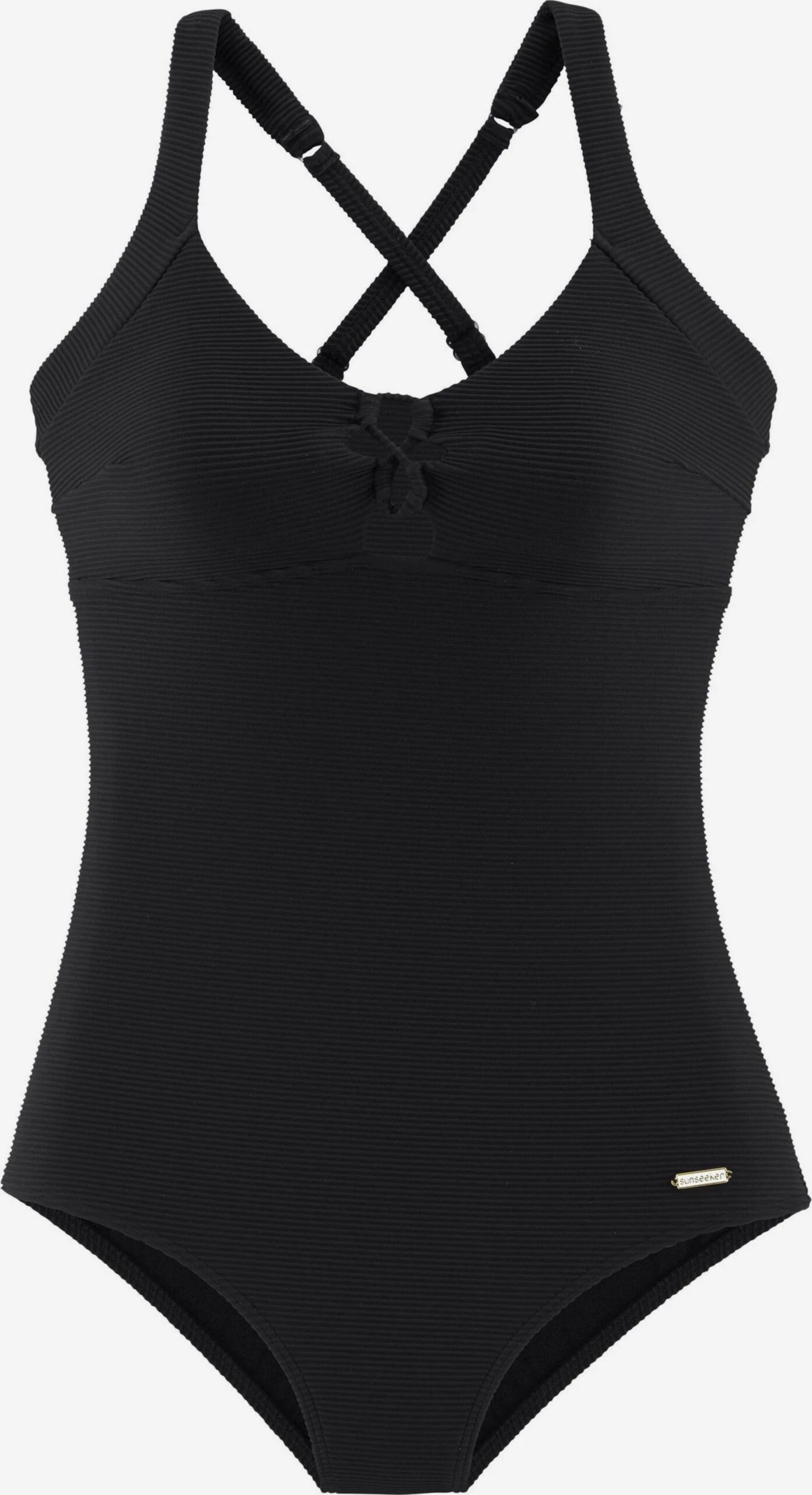 Sunseeker Badpakken Zonder Beugel T-shirt Bh Badpak Dames Zwart 1 Sunseeker Badpakken Zonder Beugel T-shirt Bh Badpak Dames Zwart