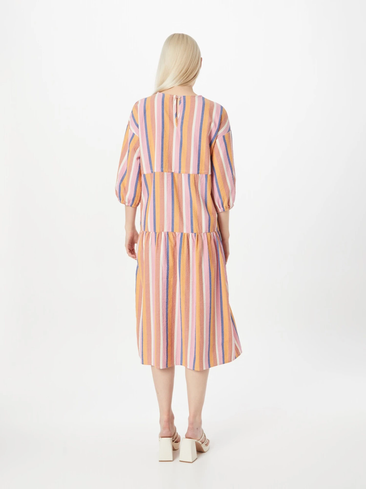 DEDICATED Midi Jurken Jurk Fejan Dames Roze 4 DEDICATED Midi Jurken Jurk Fejan Dames Roze - Afbeelding 4