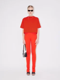 T-shirts Shirt Ellen Dames Rood -NA-KD Winkel 4eefaa45b5743783628edeedf40cee05 scaled