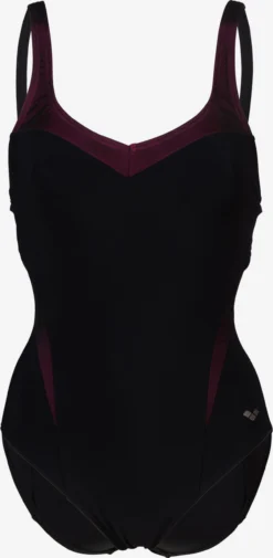 Arena Corrigerende Badpakken Bustier Shaping-badpak Bodylift Isabel Dames Zwart