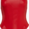 Calvin Klein Swimwear Grote Cups Badpak Neo Archive Dames Rood