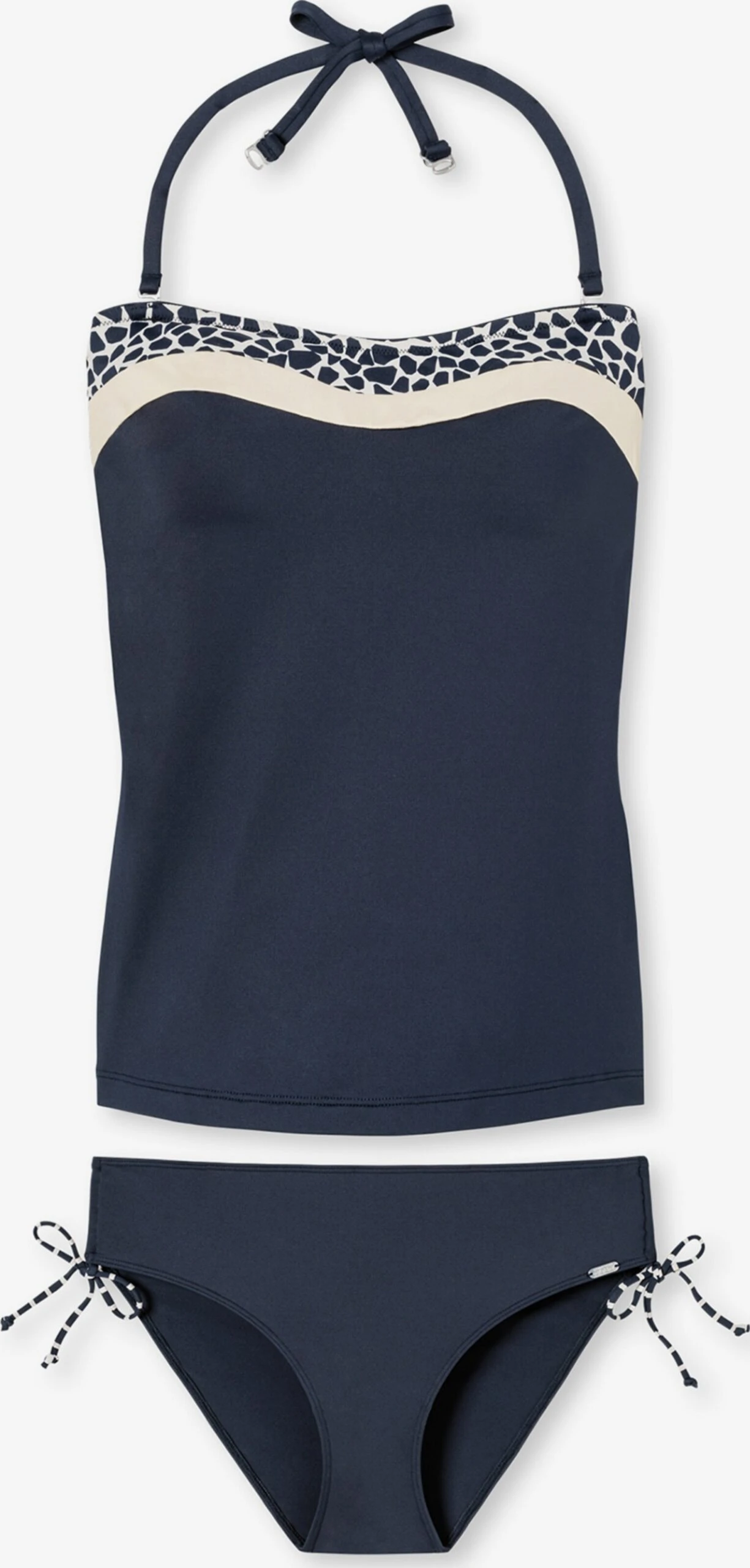 Schiesser Bandeau Badpakken Bandeau Badpak Aqua Californian Dream Dames Donkerblauw 1 Schiesser Bandeau Badpakken Bandeau Badpak Aqua Californian Dream Dames Donkerblauw