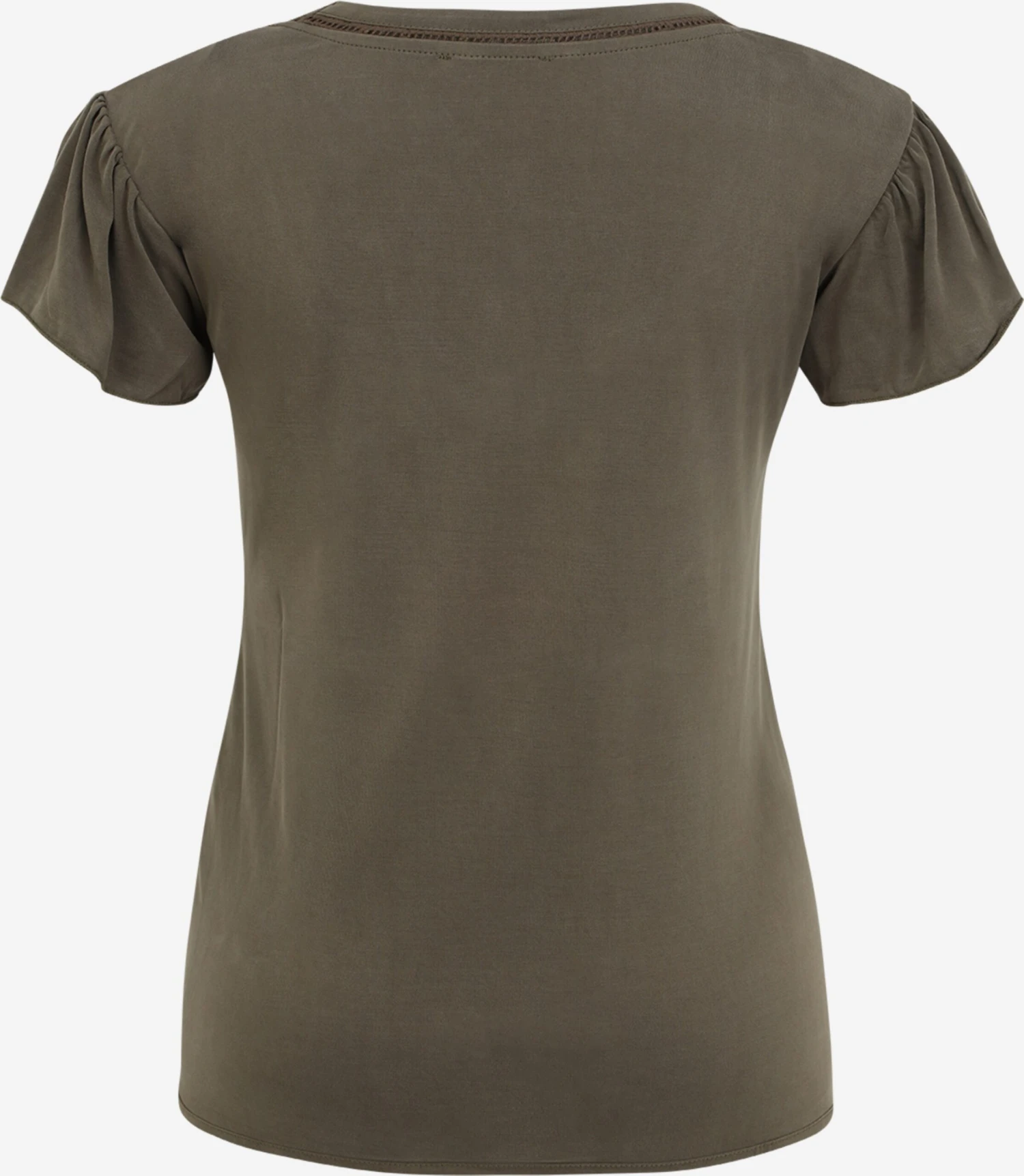 T-shirts Shirt Dames Olijfgroen 2 T-shirts Shirt Dames Olijfgroen - Afbeelding 2