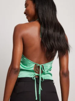 NA-KD Crop Tops Top Dames Mintgroen -NA-KD Winkel 56e1b9740974709f899cfb05f069b4ae scaled