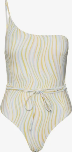 Noisy May Grote Cups Badpak Dames Lichtblauw / Geel