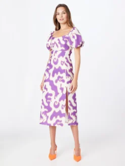 Midi Jurken Jurk Iris Dames Lila -NA-KD Winkel 597a89ad8378dd022d0bfd3a4d8d7383 scaled