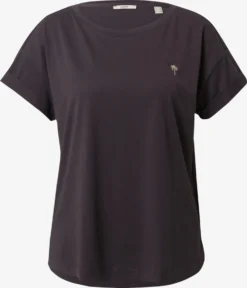ESPRIT T-shirts Shirt Dames Antraciet