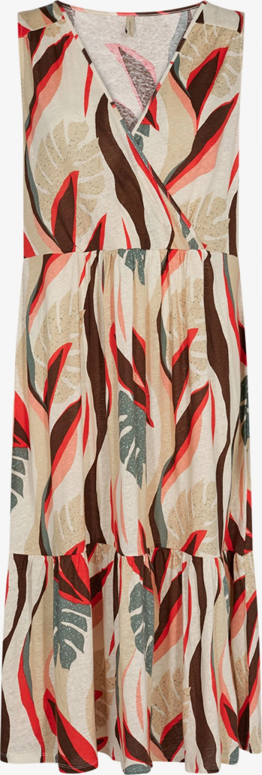 Soyaconcept Midi Jurken Jurk Lenise Dames Sand 1 Soyaconcept Midi Jurken Jurk Lenise Dames Sand