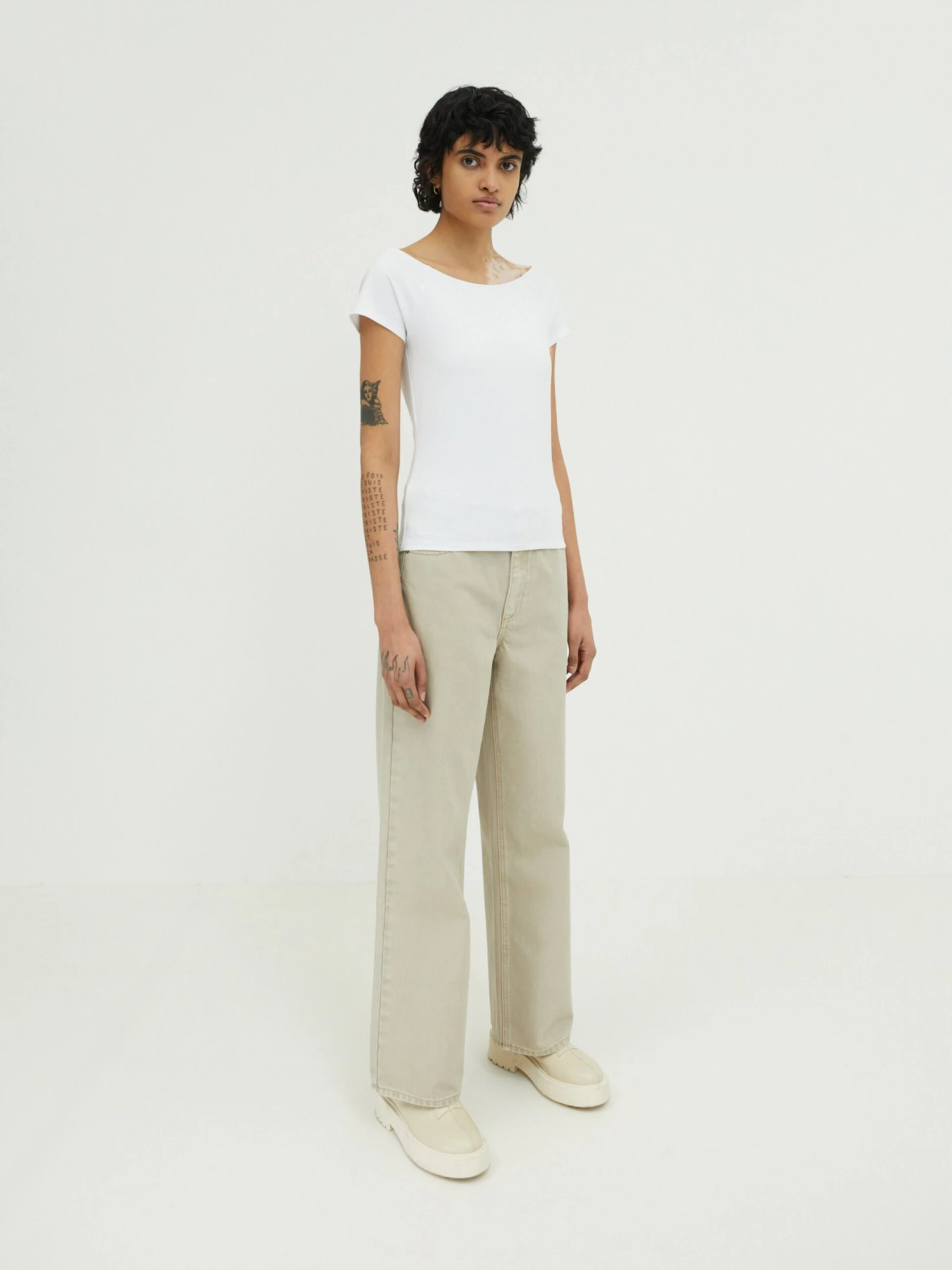 EDITED Tanktops Top Reagan Dames Wit 5 EDITED Tanktops Top Reagan Dames Wit - Afbeelding 5