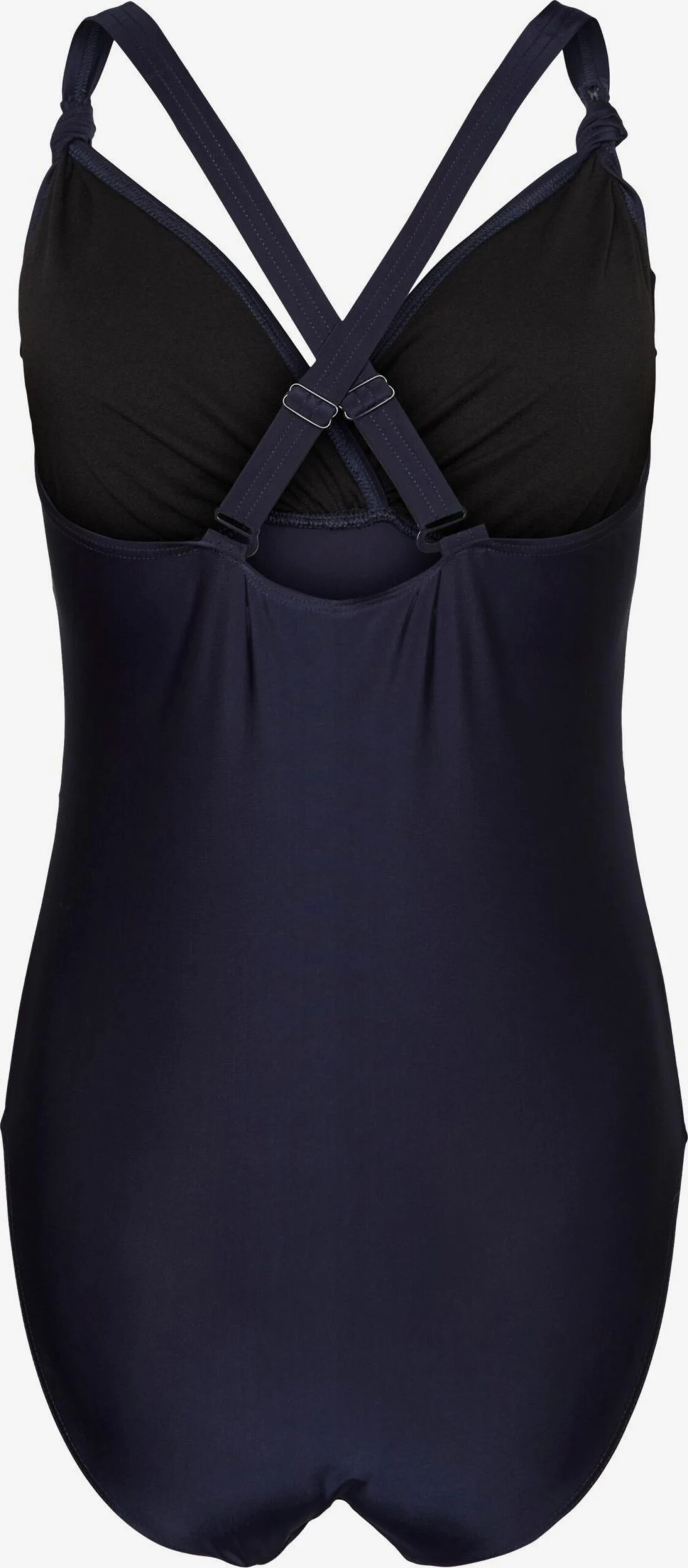 Mamalicious Badpakken Zonder Beugel Triangel Badpak NUGGA Dames Nachtblauw 2 Mamalicious Badpakken Zonder Beugel Triangel Badpak NUGGA Dames Nachtblauw - Afbeelding 2