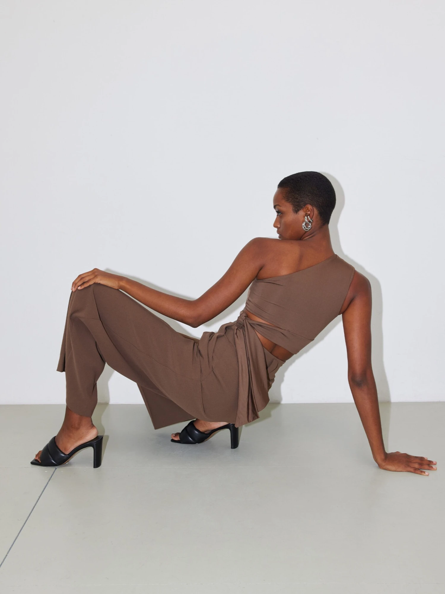 Crop Tops Top Leia Dames Bruin 7 Crop Tops Top Leia Dames Bruin - Afbeelding 7