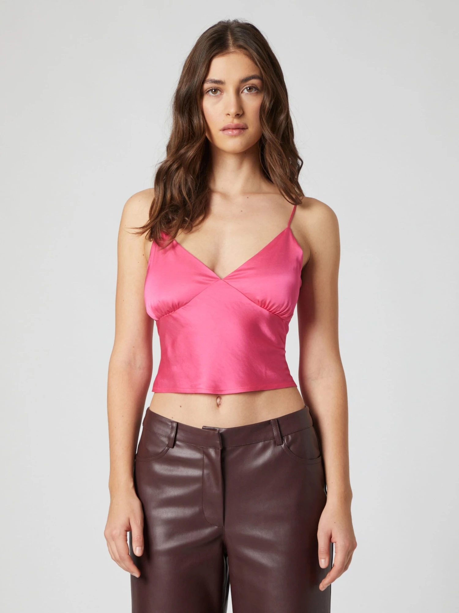 Crop Tops Top Rachel Dames Pink 3 Crop Tops Top Rachel Dames Pink - Afbeelding 3
