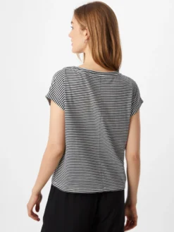 OPUS T-shirts Shirt Suffami Dames Zwart / Wit -NA-KD Winkel 671363a2475eeb818500037fd9e4f777 scaled