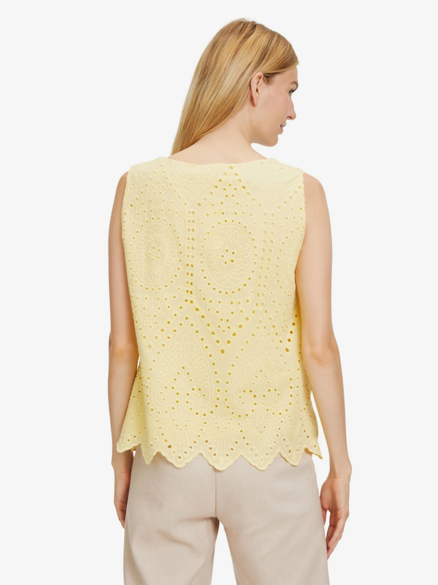 Blouse Tops Blouse Dames Geel 4 Blouse Tops Blouse Dames Geel - Afbeelding 4