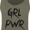 Tanktops Top Dames Olijfgroen