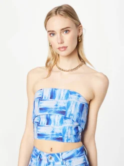 Crop Tops Top Iben Alexa Dames Blauw -NA-KD Winkel 6a6b8e0a314d89bb91d651a6ae325ae0 scaled