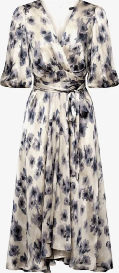 ESPRIT Midi Jurken Jurk Dames Parelwit