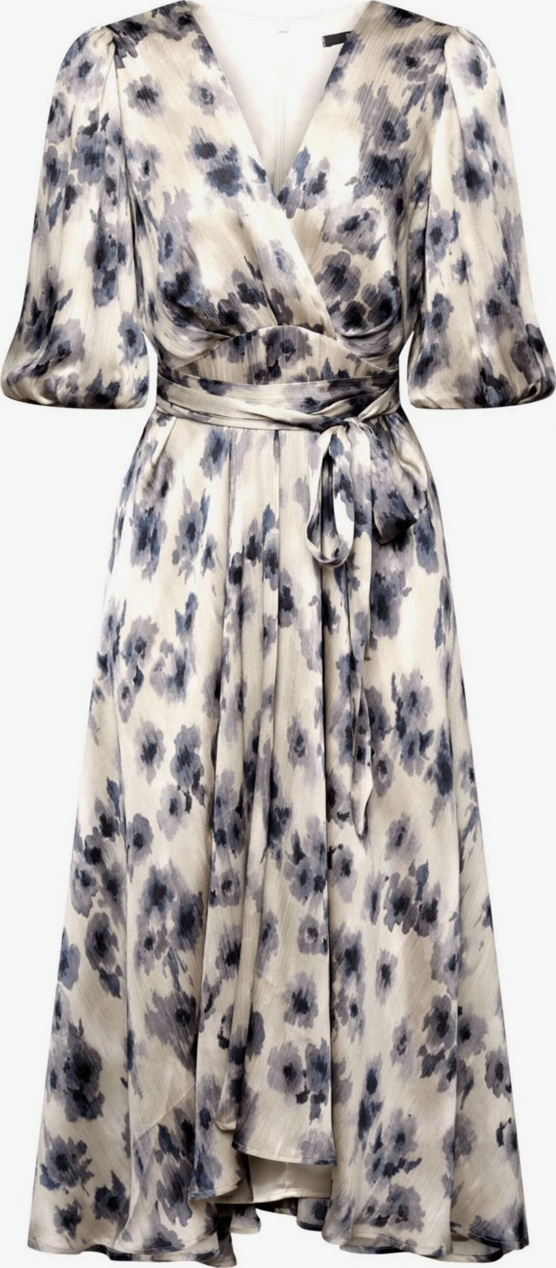 ESPRIT Midi Jurken Jurk Dames Parelwit 1 ESPRIT Midi Jurken Jurk Dames Parelwit