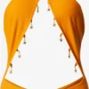 NASTY GAL Halter Badpakken Bustier Badpak Dames Oranje