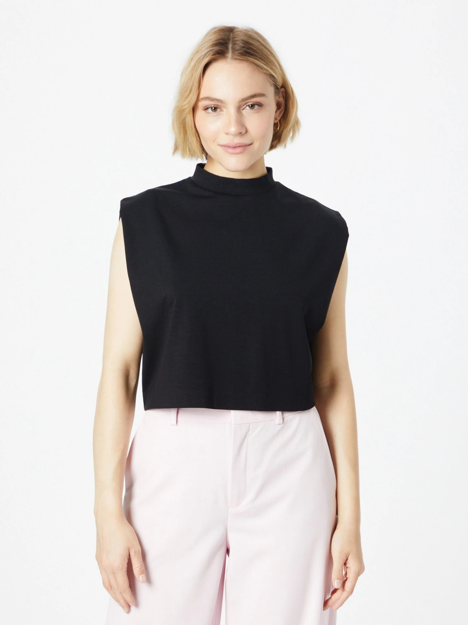 DRYKORN Crop Tops Top Navina Dames Zwart 3 DRYKORN Crop Tops Top Navina Dames Zwart - Afbeelding 3