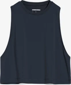 Armedangels Crop Tops Top Manja Dames Blauw