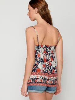 Koroshi Blouse Tops Blouse Dames Navy -NA-KD Winkel 7293815a2cdd07497c10f402cf312f6d scaled