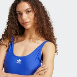 Adidas Originals Badpakken Zonder Beugel Bustier Badpak Adicolor Dames Blauw -NA-KD Winkel 77420e592e1bc0cf1656604fa0249ea1