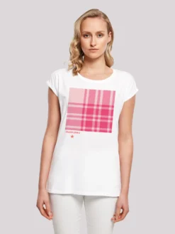 F4NT4STIC T-shirts Shirt Karo Pink Dames Wit -NA-KD Winkel 79b654b16eec5c2d1909a7f013572e1a scaled