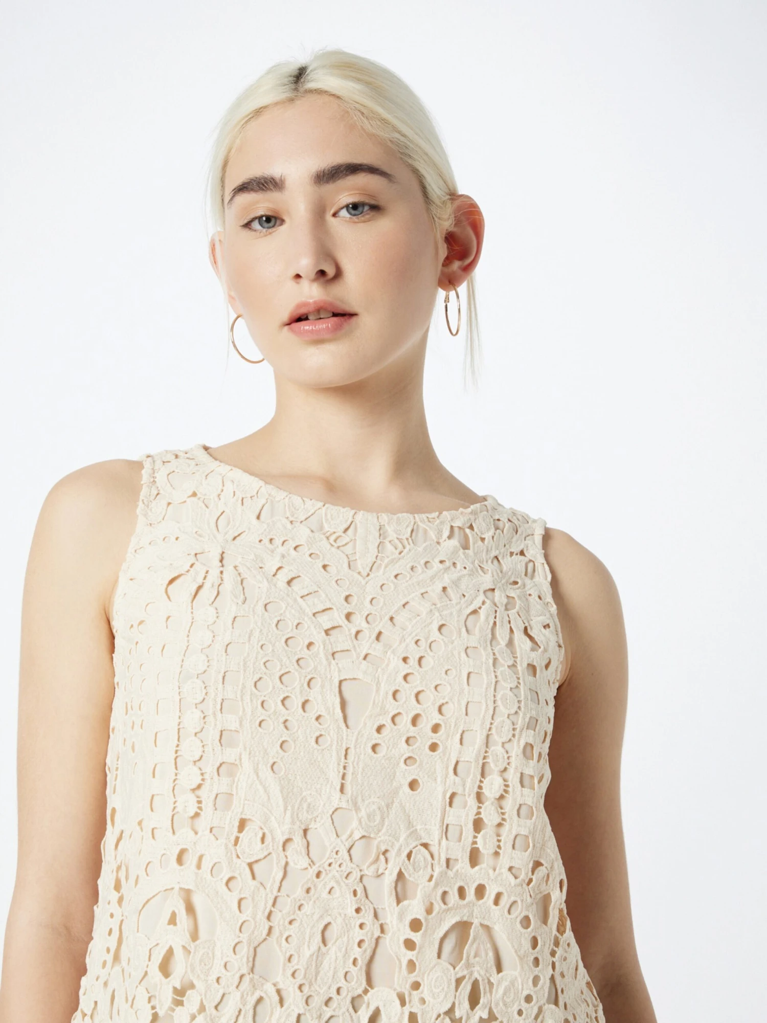 Comma Blouse Tops Blouse Dames Crème 2 Comma Blouse Tops Blouse Dames Crème - Afbeelding 2