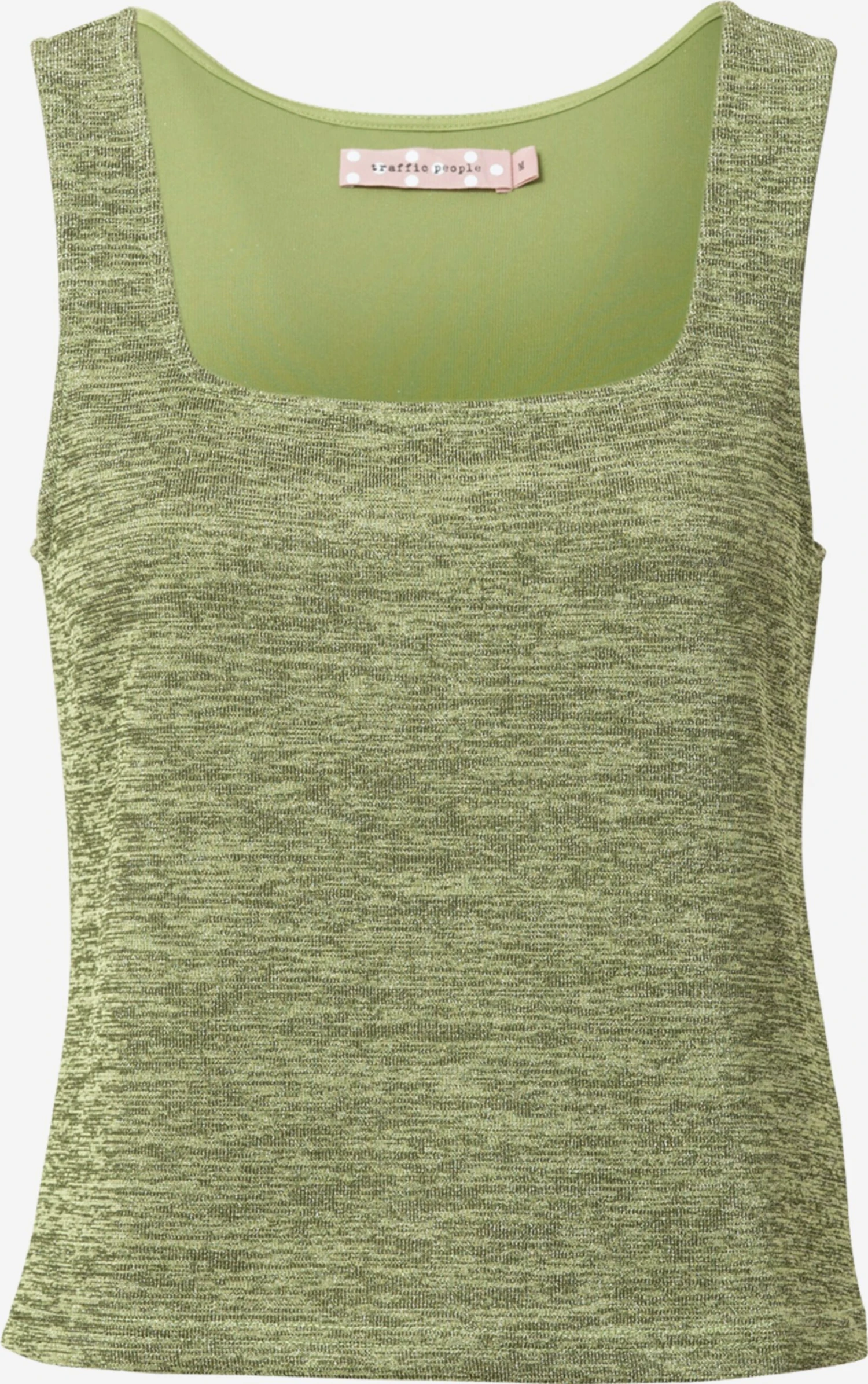 Traffic People Crop Tops Top Dames Lichtgroen 1 Traffic People Crop Tops Top Dames Lichtgroen