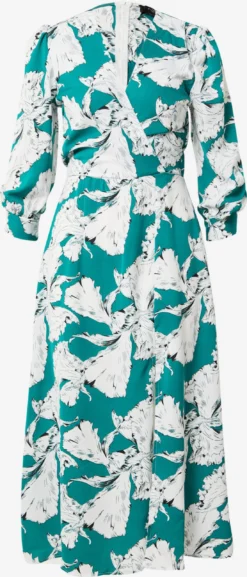 AX Paris Midi Jurken Jurk Dames Smaragd