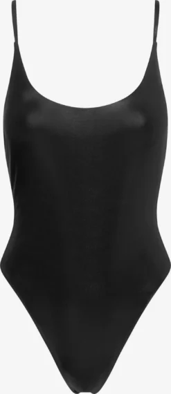 Calvin Klein Swimwear Grote Cups Badpak Neo Archive Dames Zwart