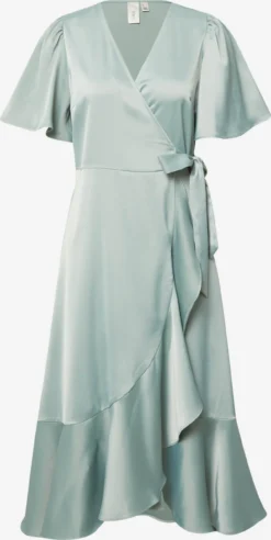 Y.A.S Midi Jurken Jurk THEA Dames Pastelgroen