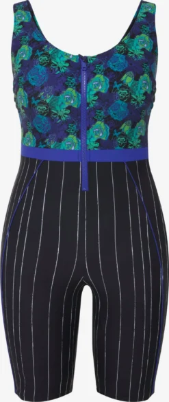 Ulla Popken Corrigerende Badpakken Bustier Shaping-badpak Dames Navy / Royal Blue/koningsblauw