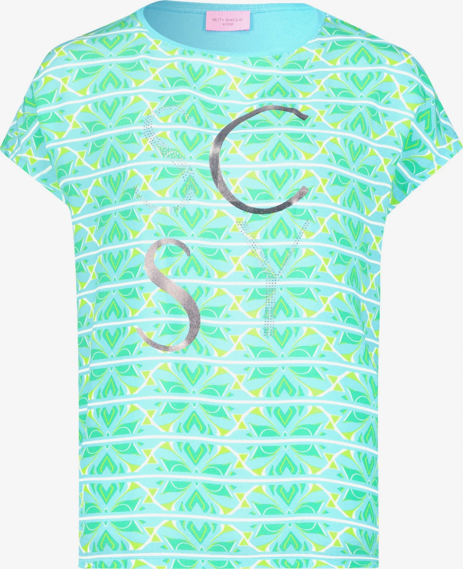 Betty Barclay T-shirts Shirt Dames Blauw 1 Betty Barclay T-shirts Shirt Dames Blauw