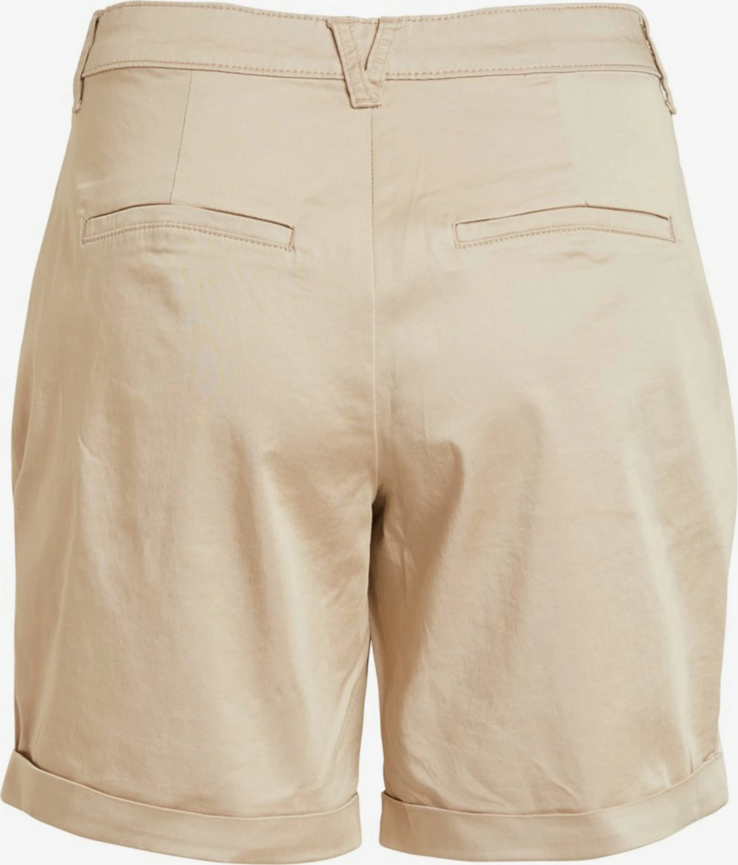 Vila Shorts Regular Broek Dames Beige 2 Vila Shorts Regular Broek Dames Beige - Afbeelding 2