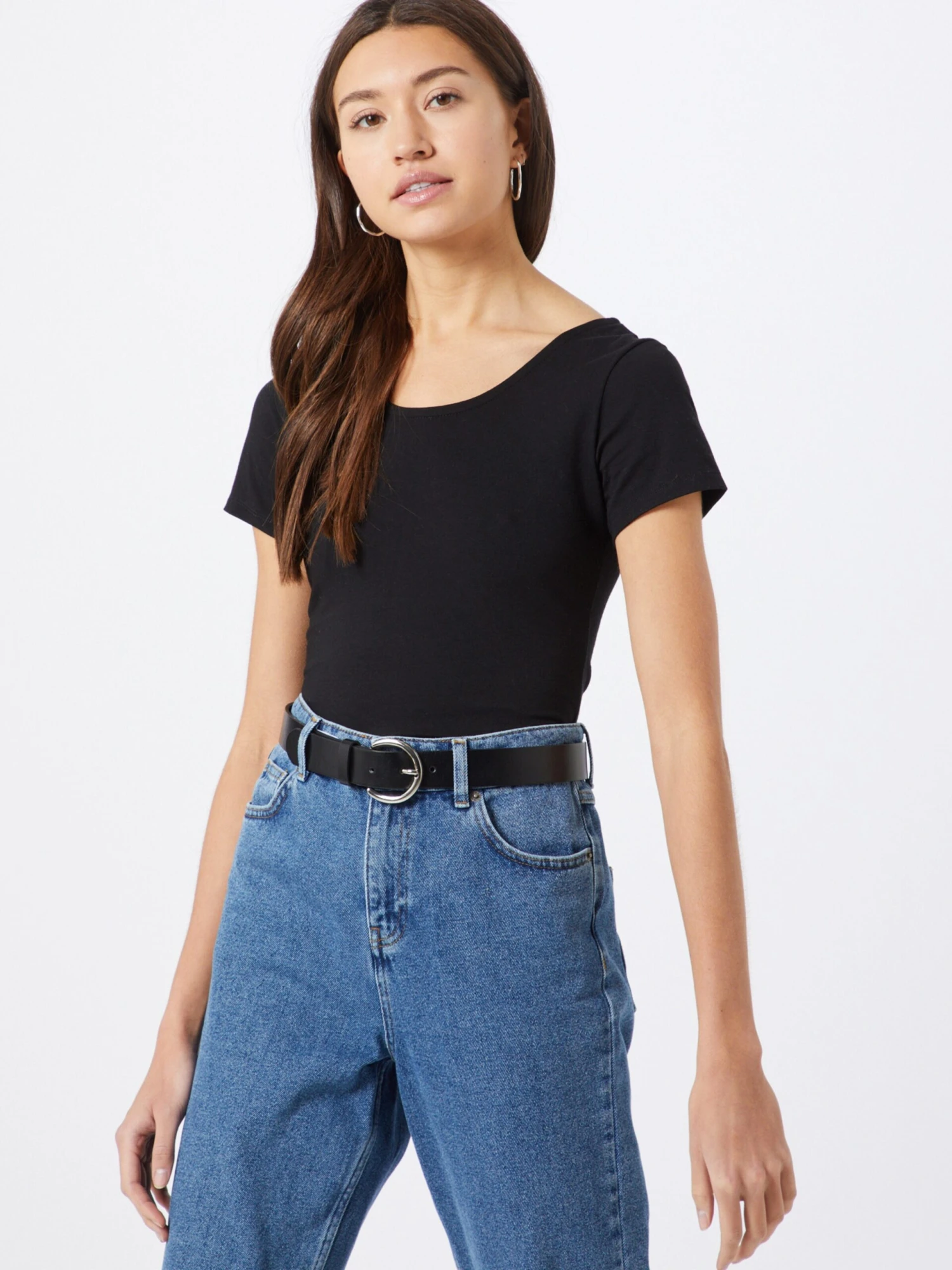 About You T-shirts Shirt Ayana Dames Zwart 2 About You T-shirts Shirt Ayana Dames Zwart - Afbeelding 2