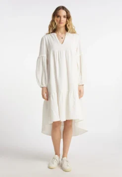 DreiMaster Vintage Midi Jurken Jurk Dames Wolwit 8 DreiMaster Vintage Midi Jurken Jurk Dames Wolwit -NA-KD Winkel 90e29e6d1117c887c861289ed9277282 scaled