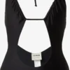 Halter Badpakken Triangel Badpak Valentina Dames Zwart