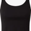 EDITED Tanktops Top Melissa Dames Zwart