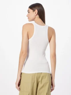 WEEKDAY Tanktops Top Dames Grijs Gemêleerd / Wit -NA-KD Winkel 93c4436e947a27cf1bec4220403926f3 scaled