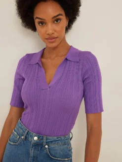 NA-KD Tanktops Top Dames Lila