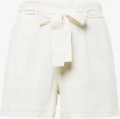 Vero Moda Curve Shorts Regular Broek Dicthe Dames Crème