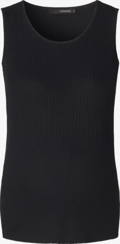 SUPERMOM Tanktops Top Gibson Dames Zwart