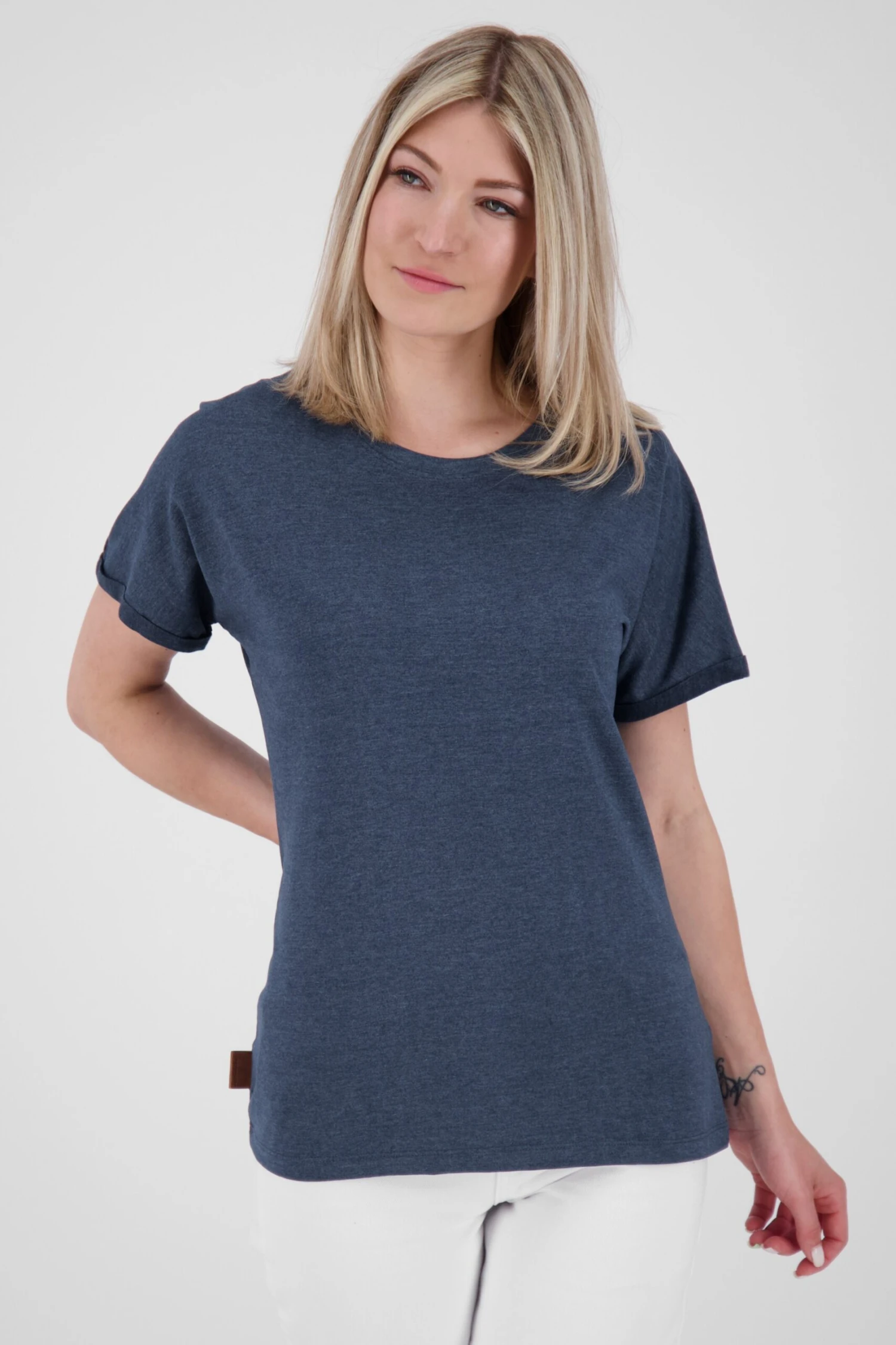 T-shirts Shirt MalaikaAK Dames Marine 2 T-shirts Shirt MalaikaAK Dames Marine - Afbeelding 2