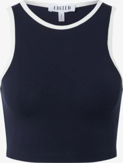 EDITED Tanktops Top Lenni Dames Donkerblauw