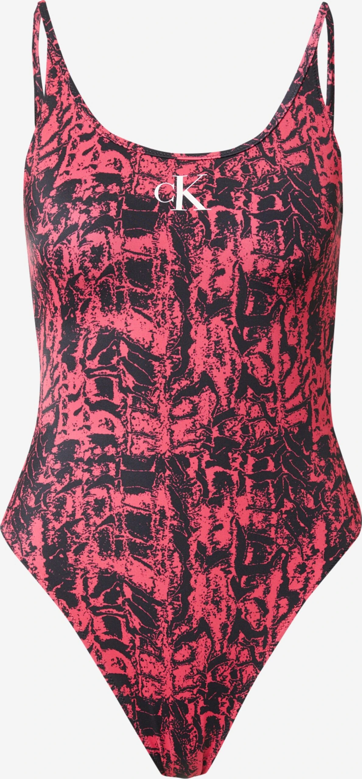 Calvin Klein Swimwear Grote Cups Badpak Dames Pink 1 Calvin Klein Swimwear Grote Cups Badpak Dames Pink